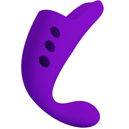 PRETTY LOVE - GORGON VIJOLIČNI VIBRATOR ZA POLNJENJE S PRSTI