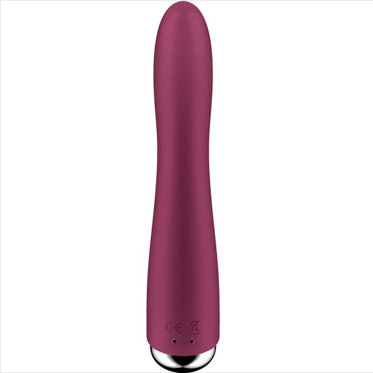 Vibrator G točke Satisfyer - Spinning Vibe 1, rdeča