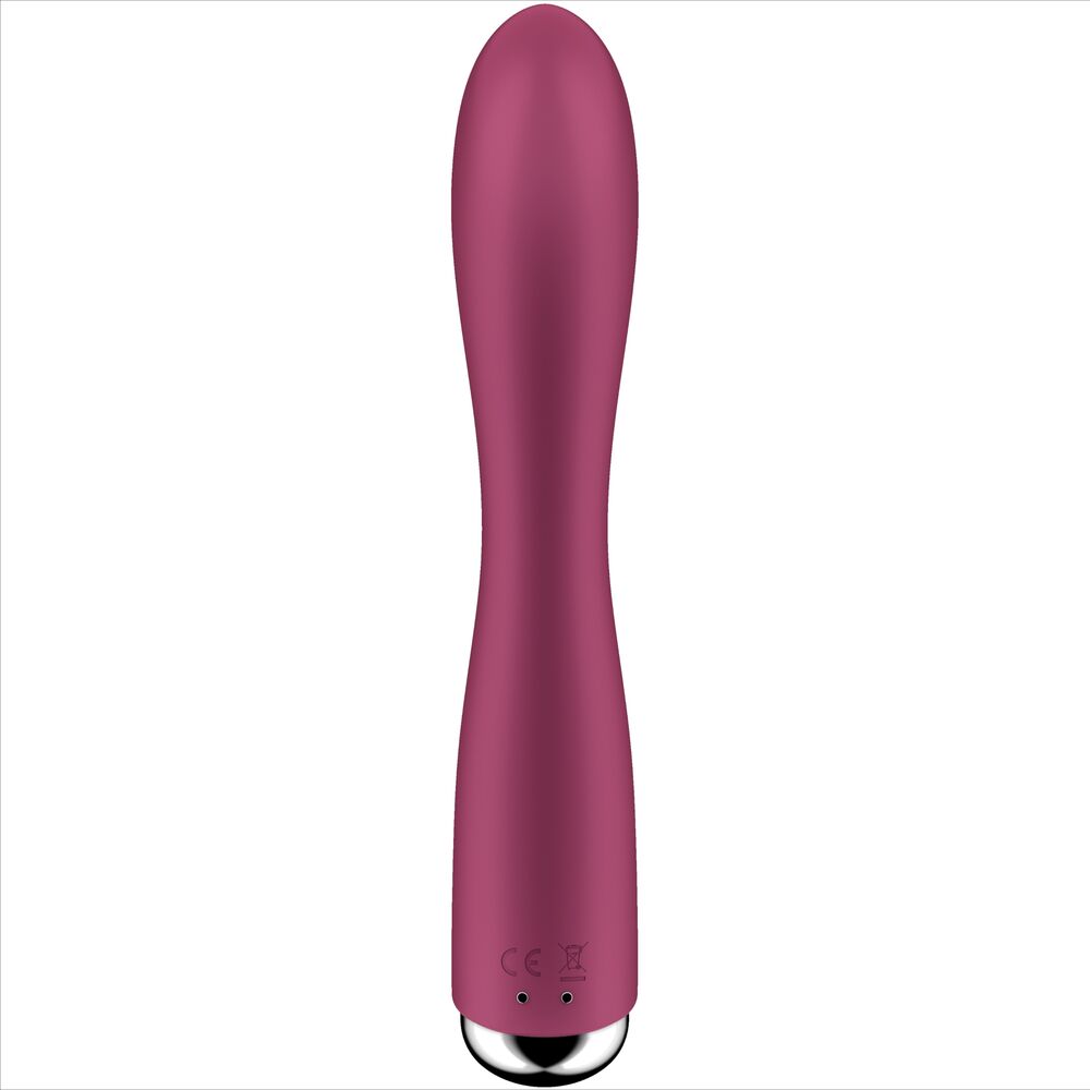 Zajčji vibrator Satisfyer - Vrteči se zajec 1, rdeča