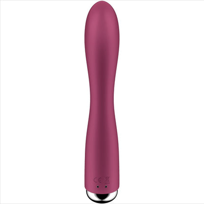 Zajčji vibrator Satisfyer - Vrteči se zajec 1, rdeča
