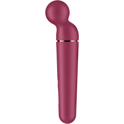 Masažni vibrator Satisfyer - Planet Wand-er, rdeča