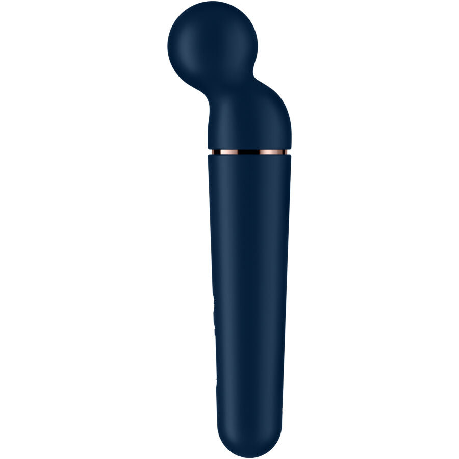 Masažni vibrator Satisfyer - Planet Wand-er, rdeča