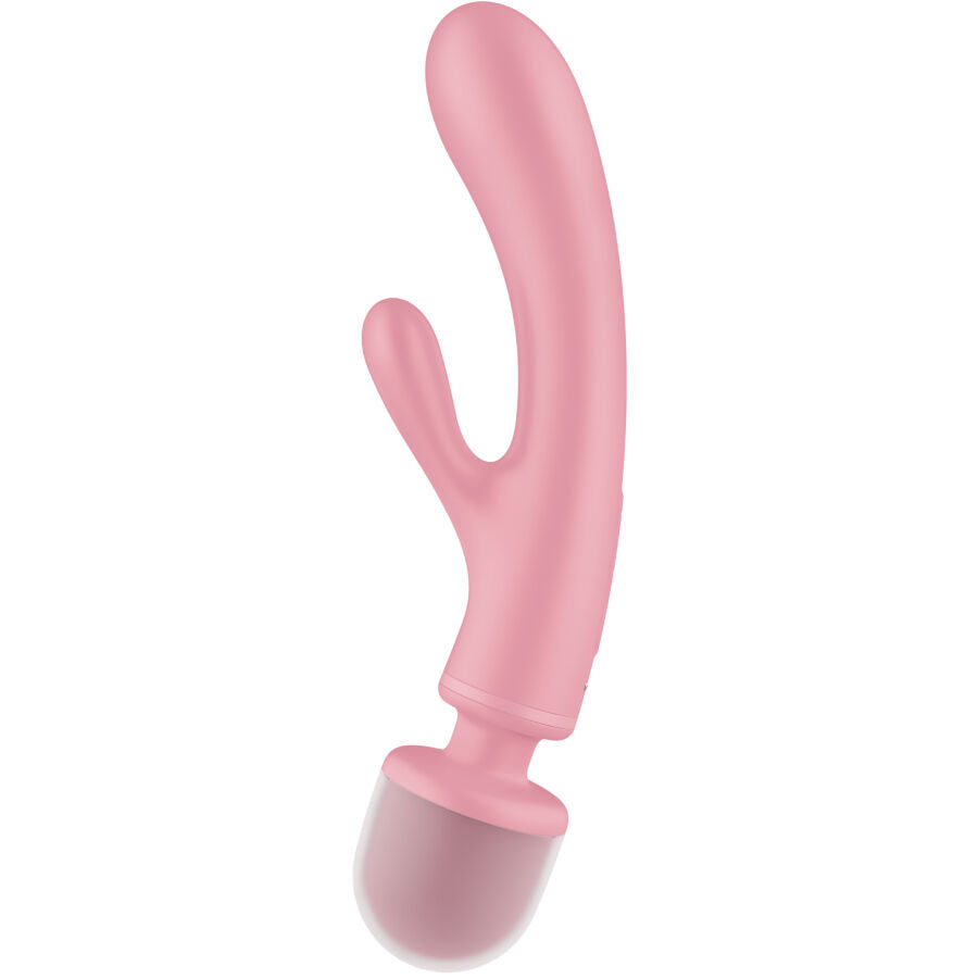 Masažni in zajčji vibrator Satisfyer - Triple Lover, raza