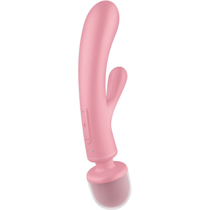 Masažni in zajčji vibrator Satisfyer - Triple Lover, raza