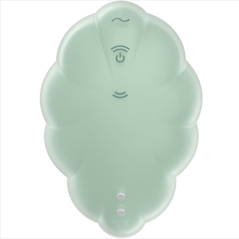 Stimulator klitorisa Satisfyer - Cloud Dancer, zelena