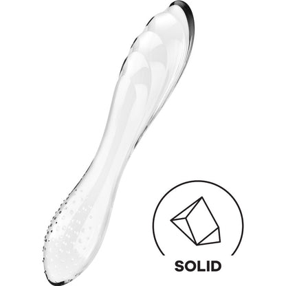 Steklen dildo Satisfyer - Dazzling Crystal, prozorna