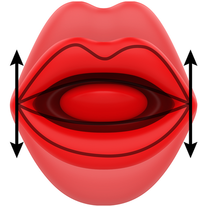 MIA - SIENA TROJNI UŽITEK VIBRIRANJE + GRIZENJE