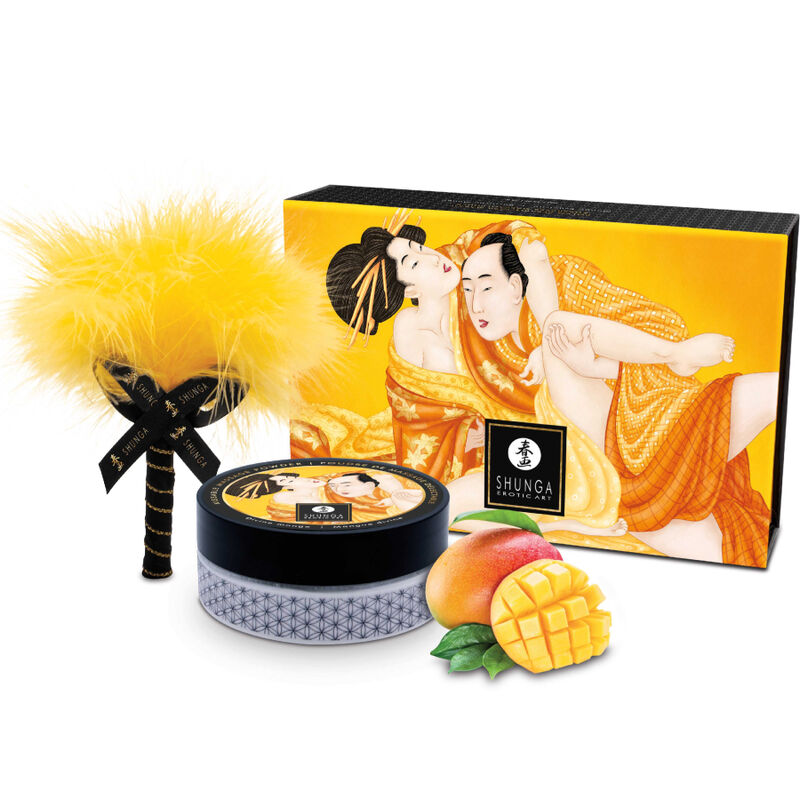 Set z jedilnim pudrom Shunga - Mango