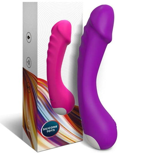 ARMONY - DILDO VIBRATOR G-SPOT SILIKONSKI VIJOLIČNI