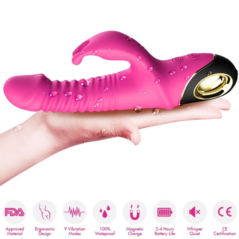 ARMONY - ZING DILDO VIBRATOR ZAJEC FUKSIJA