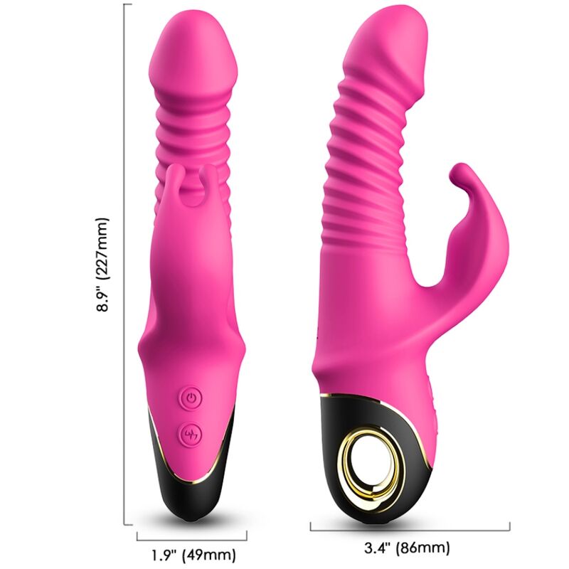ARMONY - ZING DILDO VIBRATOR ZAJEC FUKSIJA