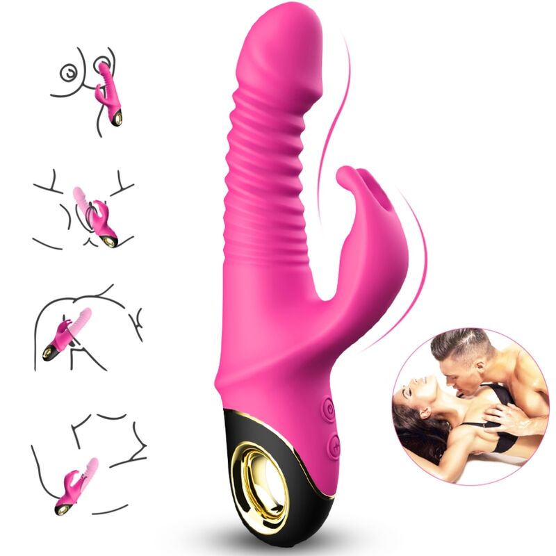 ARMONY - ZING DILDO VIBRATOR ZAJEC FUKSIJA