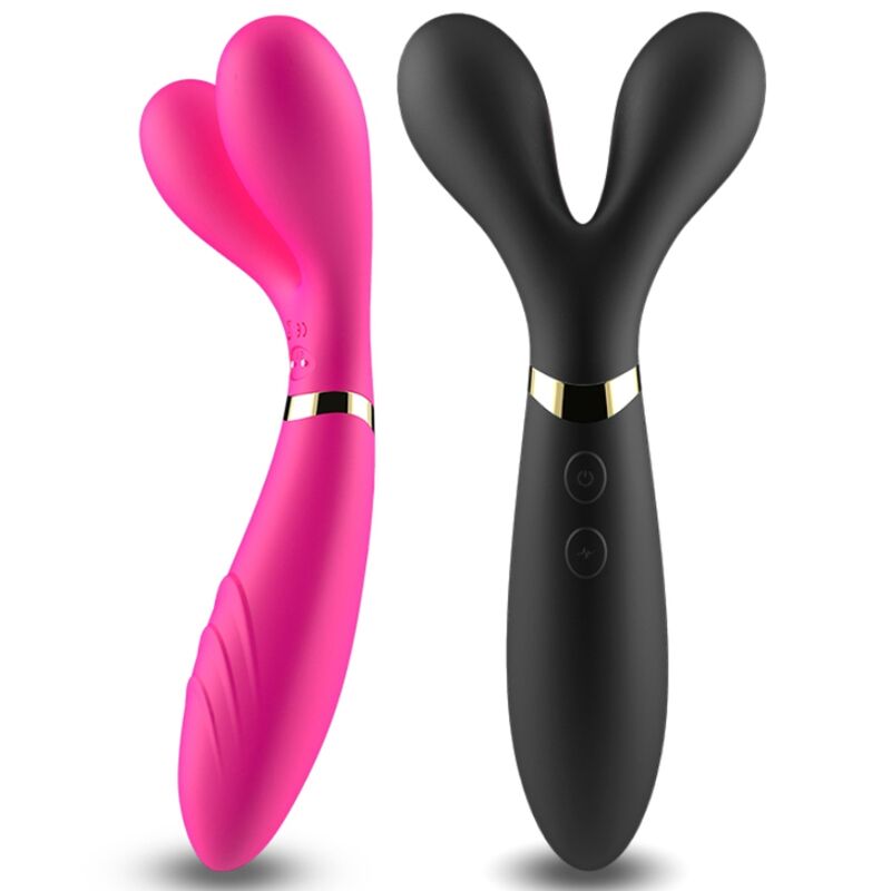 Dvojni vibrator Armony - Y-Wand, roza