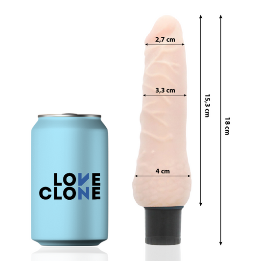 LOVECLONE - SVEN SAMOMASAŽNI VIBRATOR 18,5 CM -O- 3,3 CM