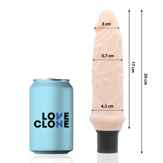 LOVECLONE - IVAR SAMOMASAŽNI VIBRATOR 20 CM -O- 3,7 CM