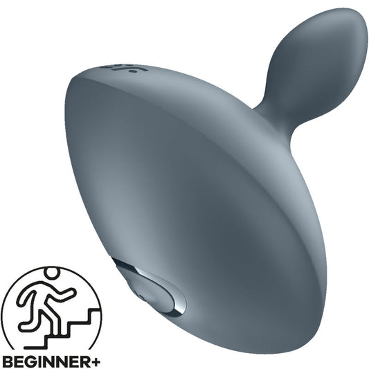 Vibracijski analni čep Satisfyer - Absolute Beginners 4, siva