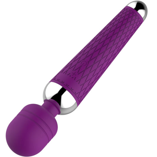 ARMONY - VIJOLIČNI FLEKSIBILNI MASAŽNI PRIPOMOČEK ZA GLAVO IN VIBRATOR