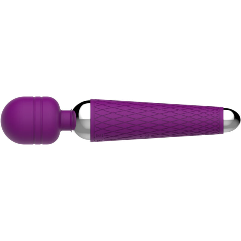 ARMONY - VIJOLIČNI FLEKSIBILNI MASAŽNI PRIPOMOČEK ZA GLAVO IN VIBRATOR