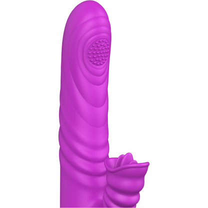 ARMONY - ANGELIA VEČNAMENSKI VIBRATOR S STIMULATIVNIM VIJOLIČNIM TOPLOTNIM UČINKOM NA JEZIKU