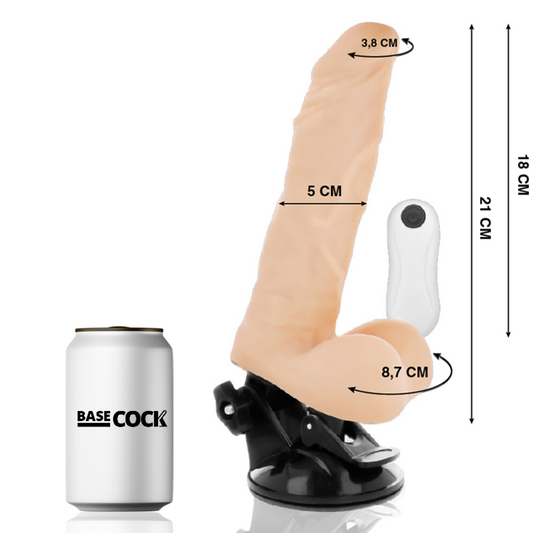 BASECOCK - REALISTIČEN UPOGLJIV DALJINSKI UPRAVLJALNIK MESO 21 CM -O- 5 CM