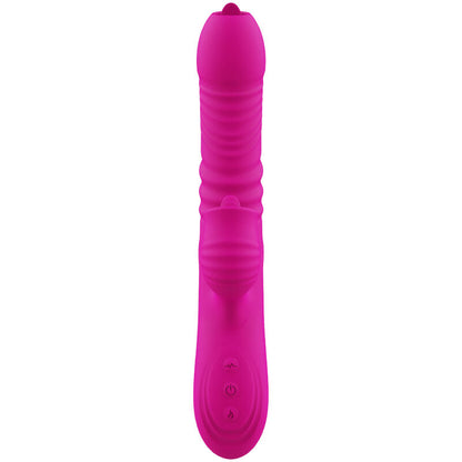 ARMONY - FANNY VEČNAMENSKI DVOJNI VIBRATOR ZA JEZIK FUKSIJA TOPLOTNI UČINEK