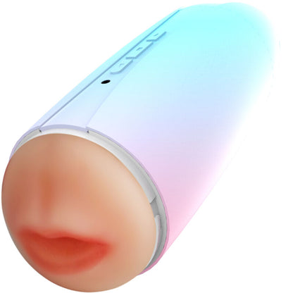 ARMONY - MAVRIČNI DVOJNI VIBRATOR ZA VAGINO IN USTA MASTURBATOR