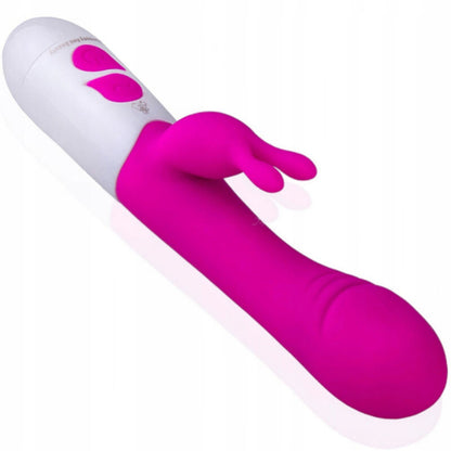 ARMONY - SREČEN VIBRATOR IN VIJOLIČNI STIMULATOR ZAJCA