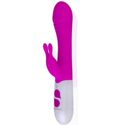 ARMONY - SREČEN VIBRATOR IN VIJOLIČNI STIMULATOR ZAJCA