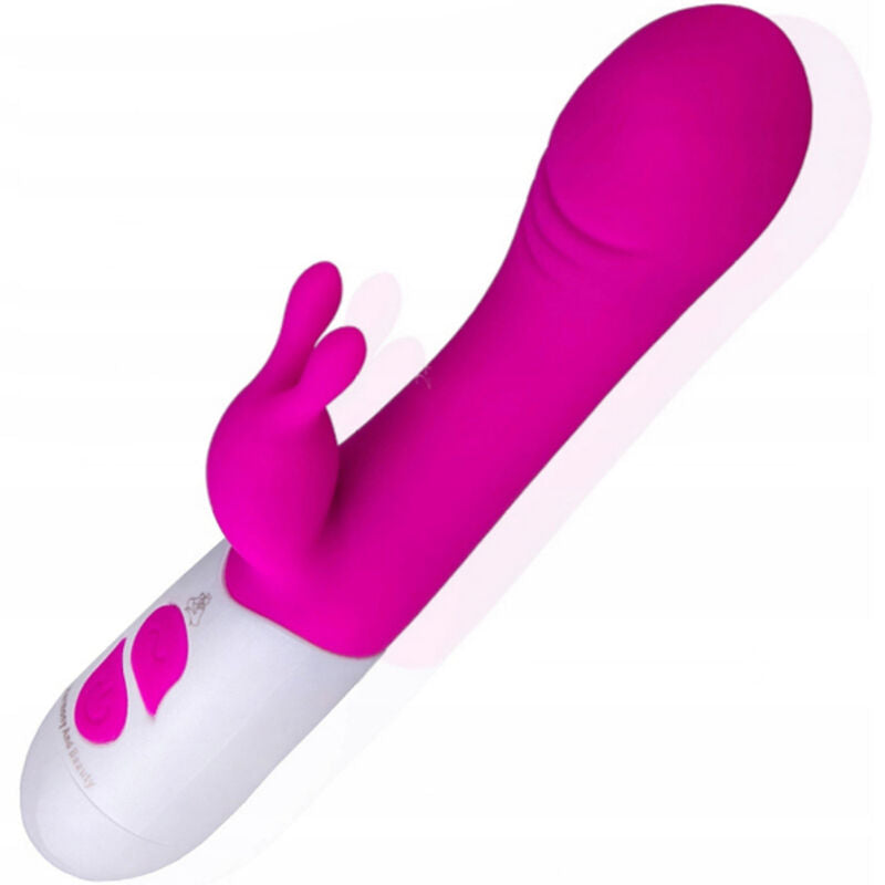 ARMONY - SREČEN VIBRATOR IN VIJOLIČNI STIMULATOR ZAJCA
