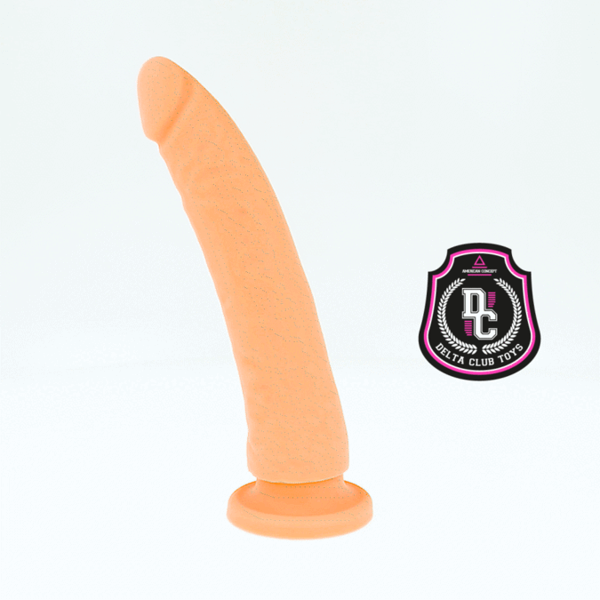 DELTA CLUB - IGRAČE NARAVNI DILDO IZ MEDICINSKEGA SILIKONA 20 CM -O- 4 CM