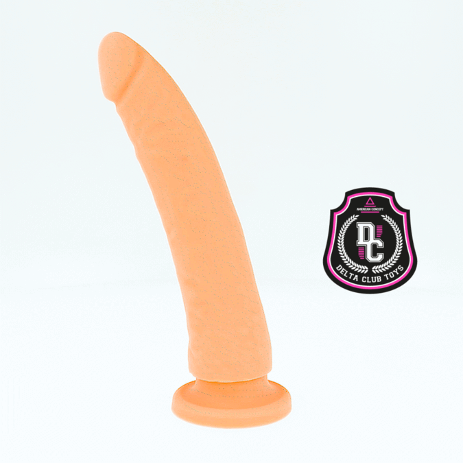 DELTA CLUB - IGRAČE NARAVNI DILDO MEDICINSKI SILIKON 23 CM -O- 4,5 CM