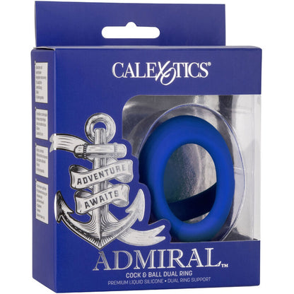 CALEXOTICS - ADMIRAL PETELINČEK DVOJNI OBROČ MODRI