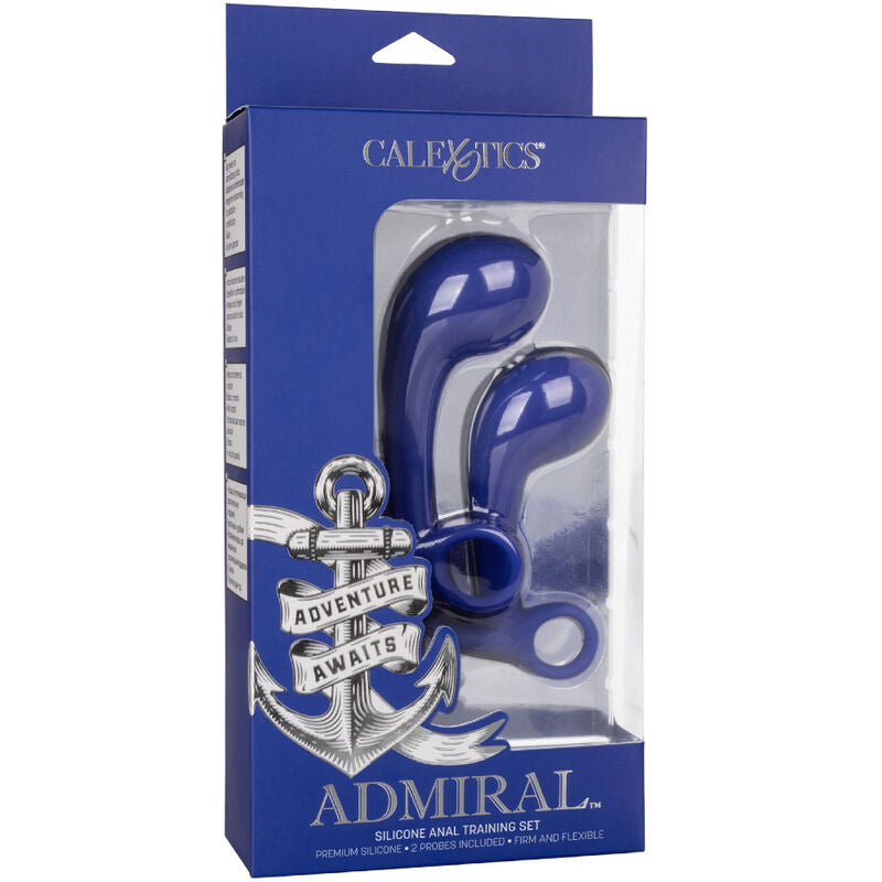 CALEXOTICS - ADMIRAL SET 2 ANALNI ČEP MODRI