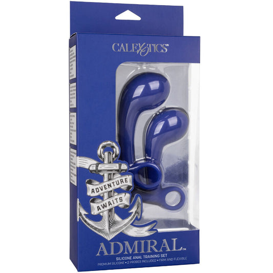 CALEXOTICS - ADMIRAL SET 2 ANALNI ČEP MODRI
