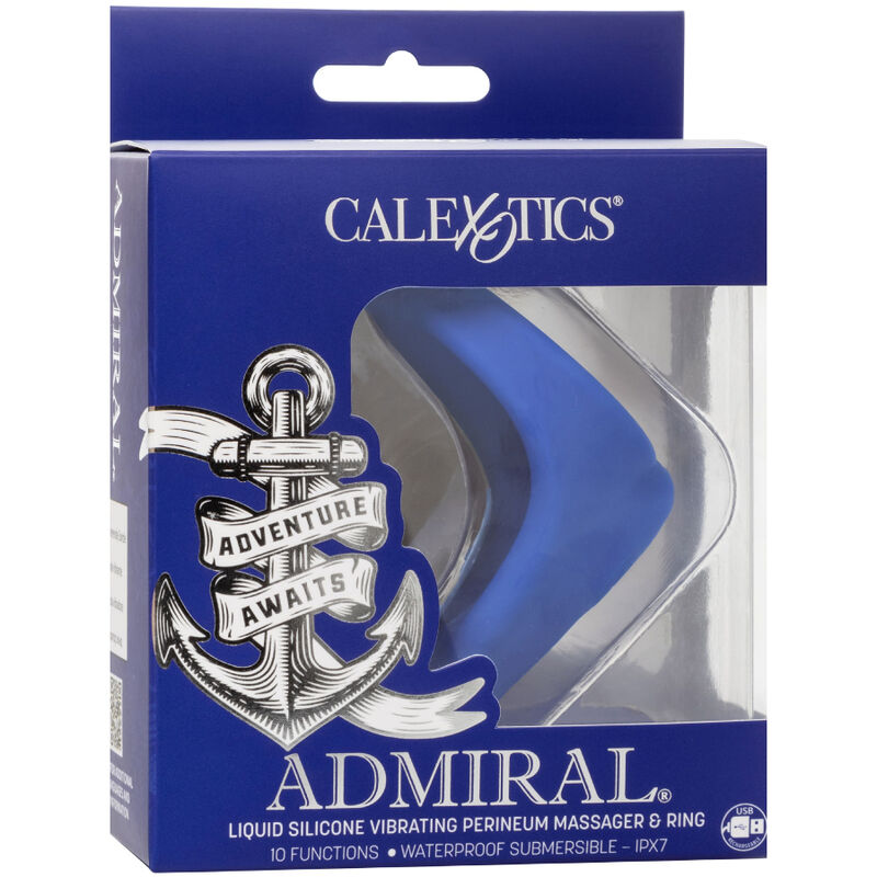 CALEXOTICS - ADMIRAL MASAŽNA NAPRAVA ZA PERINEUM MODRA