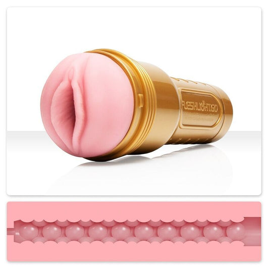 FLESHLIGHT - STAMINA GO VADBENA ENOTA LADY + UNIVERZALNI ZAGANJALNIK + LUBRIKANT AQUA QUALITY 50 ML