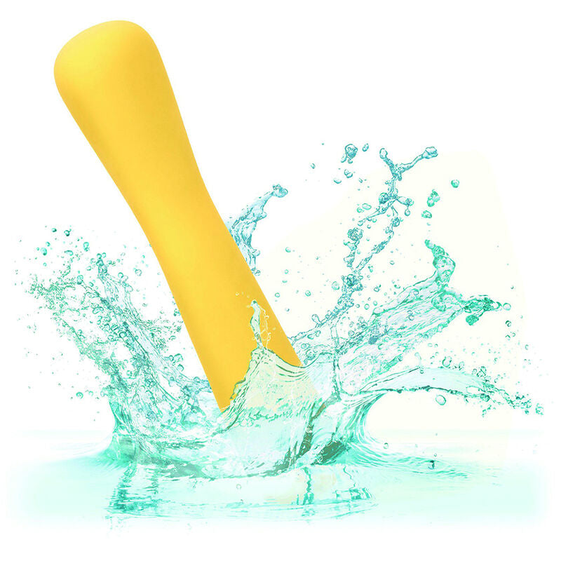 Bullet vibrator CALEXOTICS - Boundless Mini FlexiWand, rumena