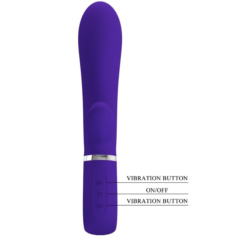 PRETTY LOVE - THOMAS VEČNAMENSKI VIBRATOR G-SPOT VIJOLIČNE BARVE