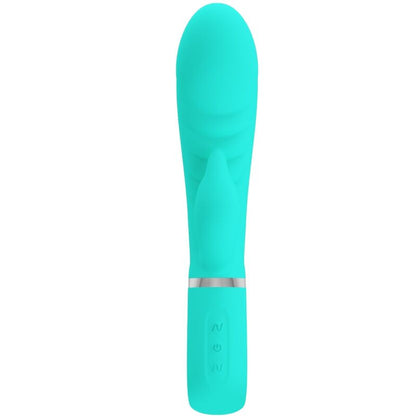 PRETTY LOVE - PRESCOTT VEČNAMENSKI VIBRATOR ZA G-TOČKO AQUA GREEN