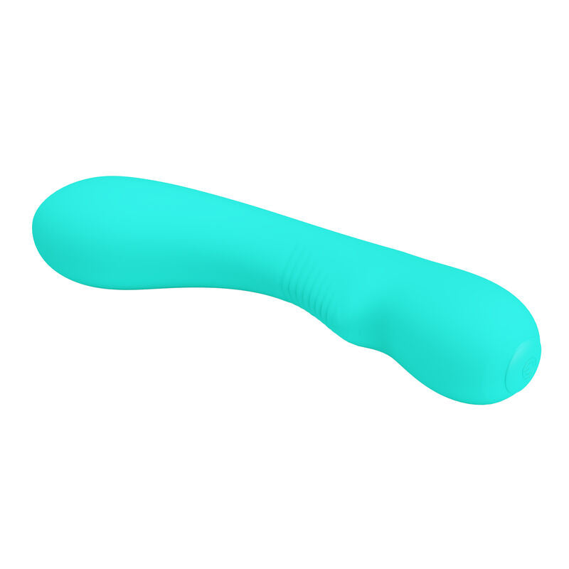 PRETTY LOVE - PRESCOTT VIBRATOR ZA PONOVNO POLNJENJE AQUA GREEN