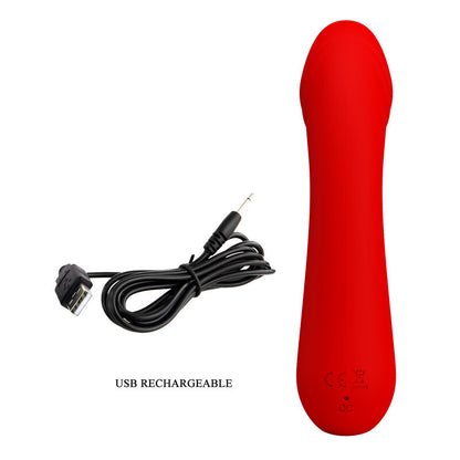 Mehak vibrator Pretty Love - Cetus, rdeča