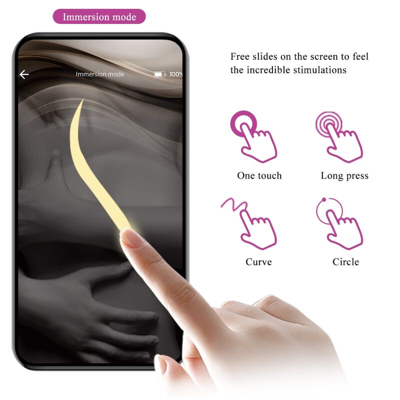 PRETTY LOVE - JAYLEEN VIBRATOR APP DALJINSKI UPRAVLJALNIK VIJOLIČNA