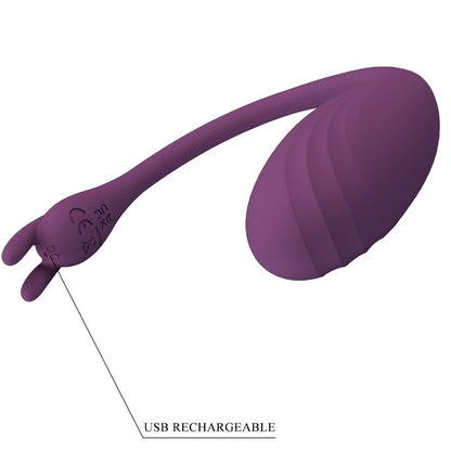 PRETTY LOVE - CATALINA VIBRATOR APP DALJINSKI UPRAVLJALNIK VIJOLIČNA