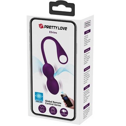 PRETTY LOVE - ELVIRA KEGEL ŽOGICE APP DALJINSKI UPRAVLJALNIK VIJOLIČNA