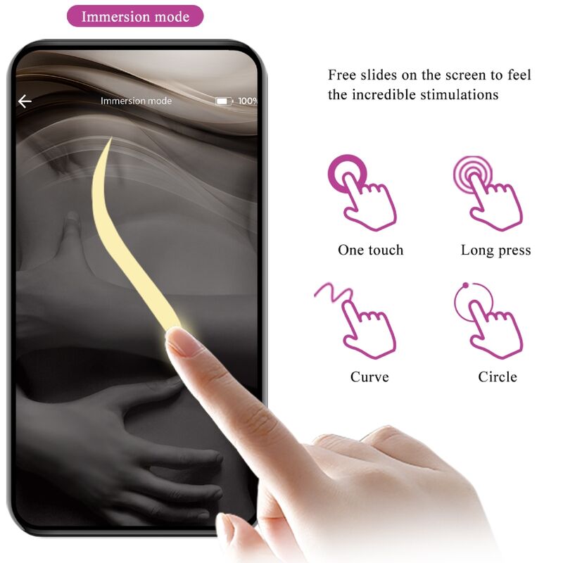 PRETTY LOVE - ELVIRA KEGEL ŽOGICE APP DALJINSKI UPRAVLJALNIK VIJOLIČNA
