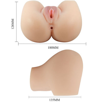 CRAZY BULL - REALISTIČEN VIBRATOR MILA VAGINA IN ANUS
