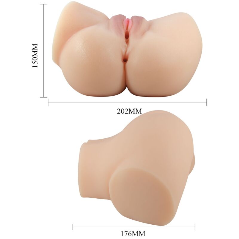 CRAZY BULL - REALISTIČEN VIBRATOR ZA VAGINO IN ANUS EMILIA