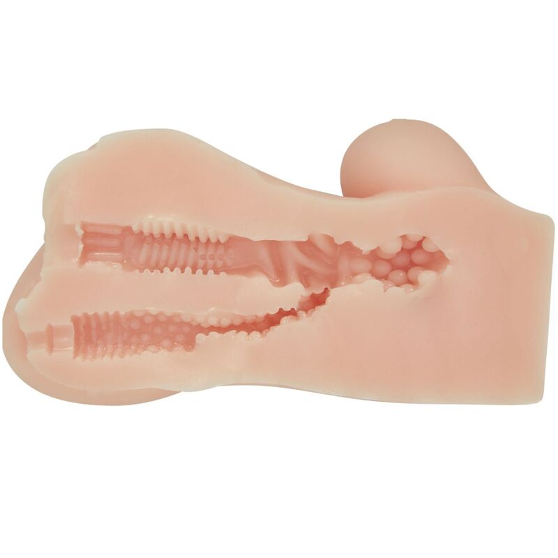 CRAZY BULL - REALISTIČEN VIBRATOR VAGINE IN ANUSA HANNAH
