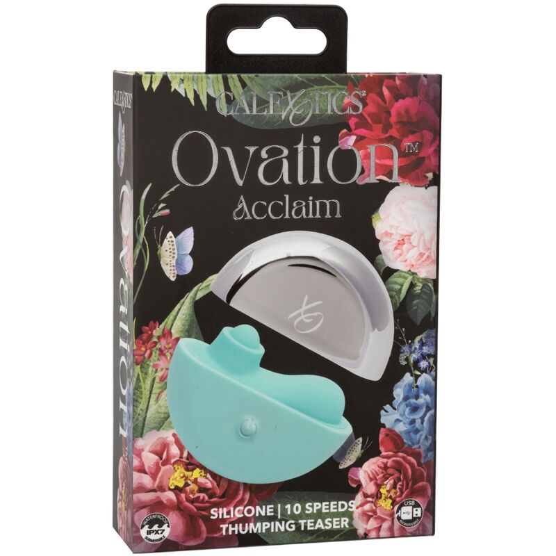 Manjši vibrator CALEXOTICS - Ovation Acclaim, modra