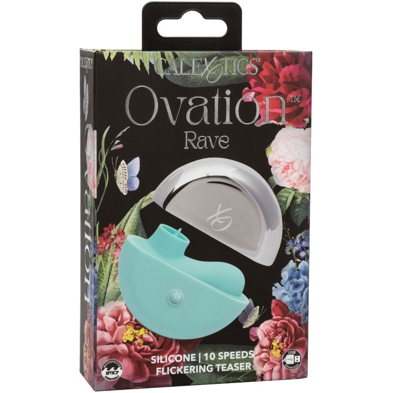 Manjši vibrator CALEXOTICS - Ovation Rave, modra